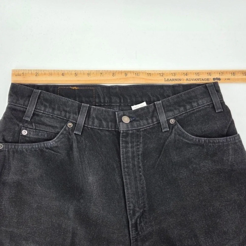 Vintage Levi's 560 Jeans‎ Mens 34x34 Loose Fit Tapered Black USA Orange Tab NWOT